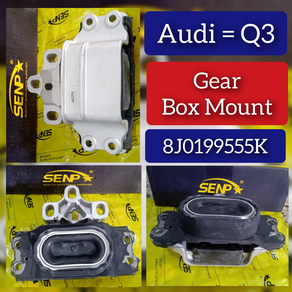 Gear Mount/Engine Mounting 5N0199555K 8J0199555K 8J0199555L Compatible With AUDI Q3 (8UB, 8UG)