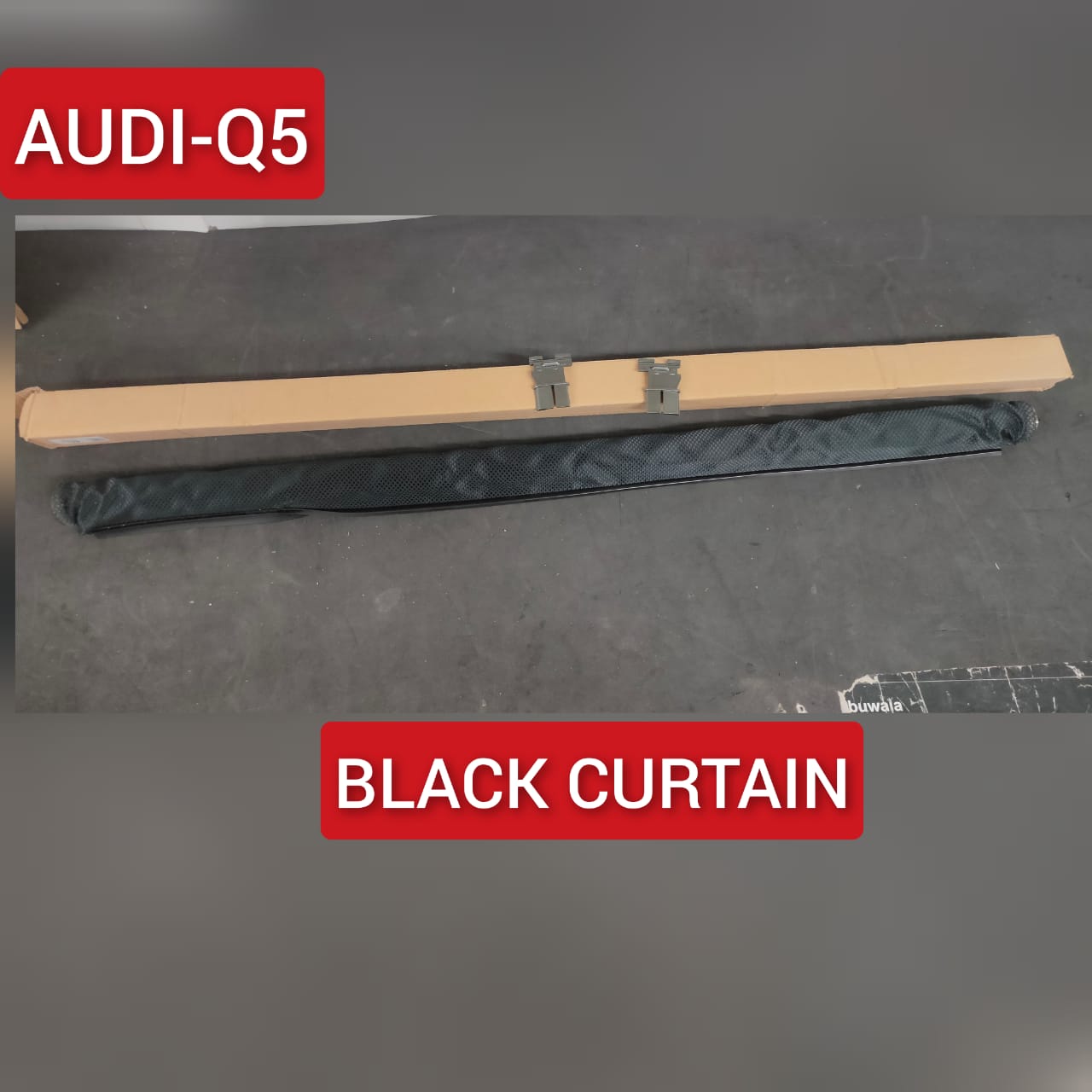 Grey Sunroof Curtain Cover 1K9877307 Compatible With AUDI Q5 (8RB) & SKODA YETI (5L)