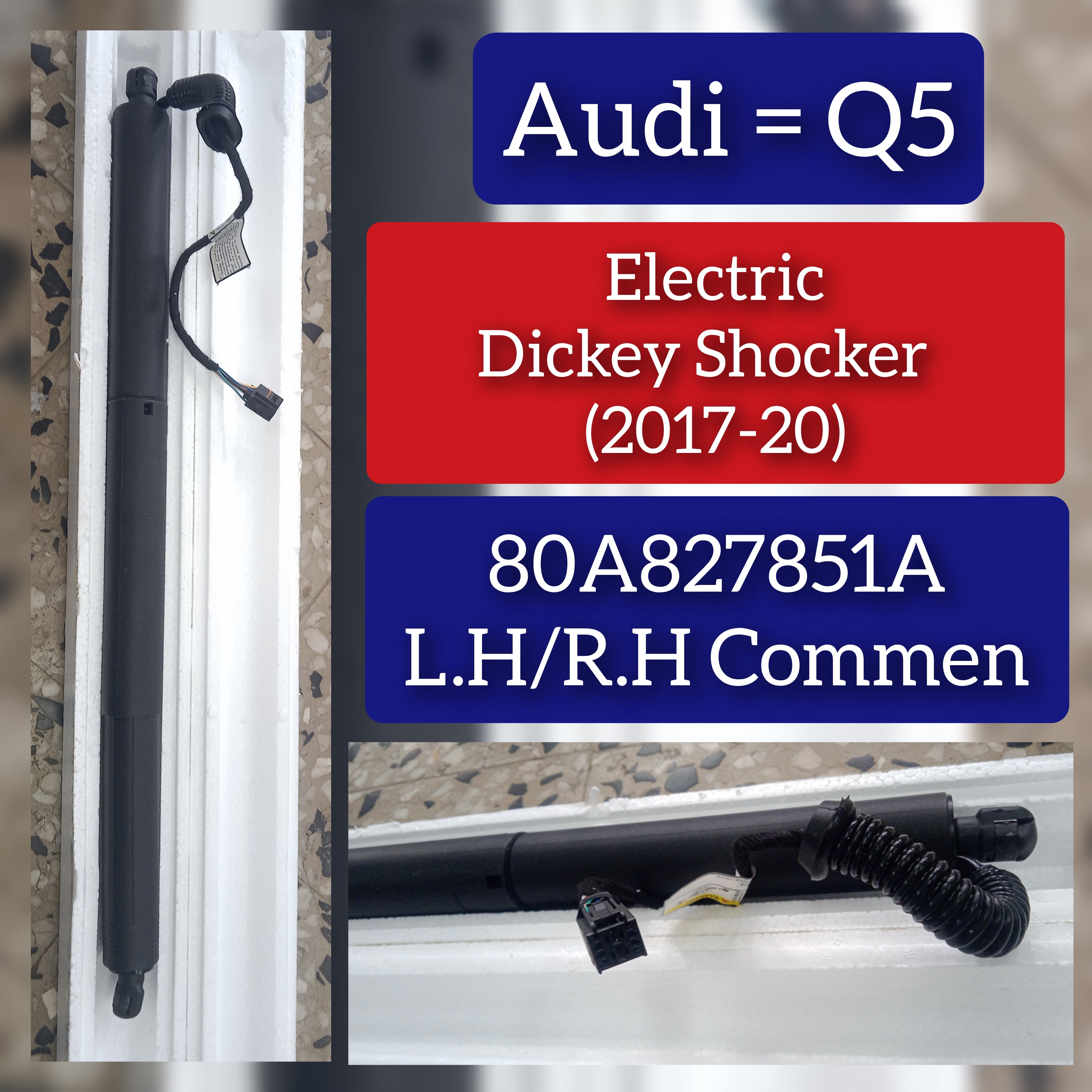 Air Suspension Electric Shock Absorber Strut 80A827851A Compatible With AUDI Q5 (FYB, FYG)