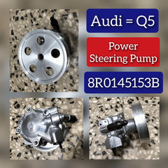 Power Steering Pump 8R0145153B 8R0145153 8R0145153A 8R0145153B 8R0145153C Compatible with AUDI Q5 (8RB)