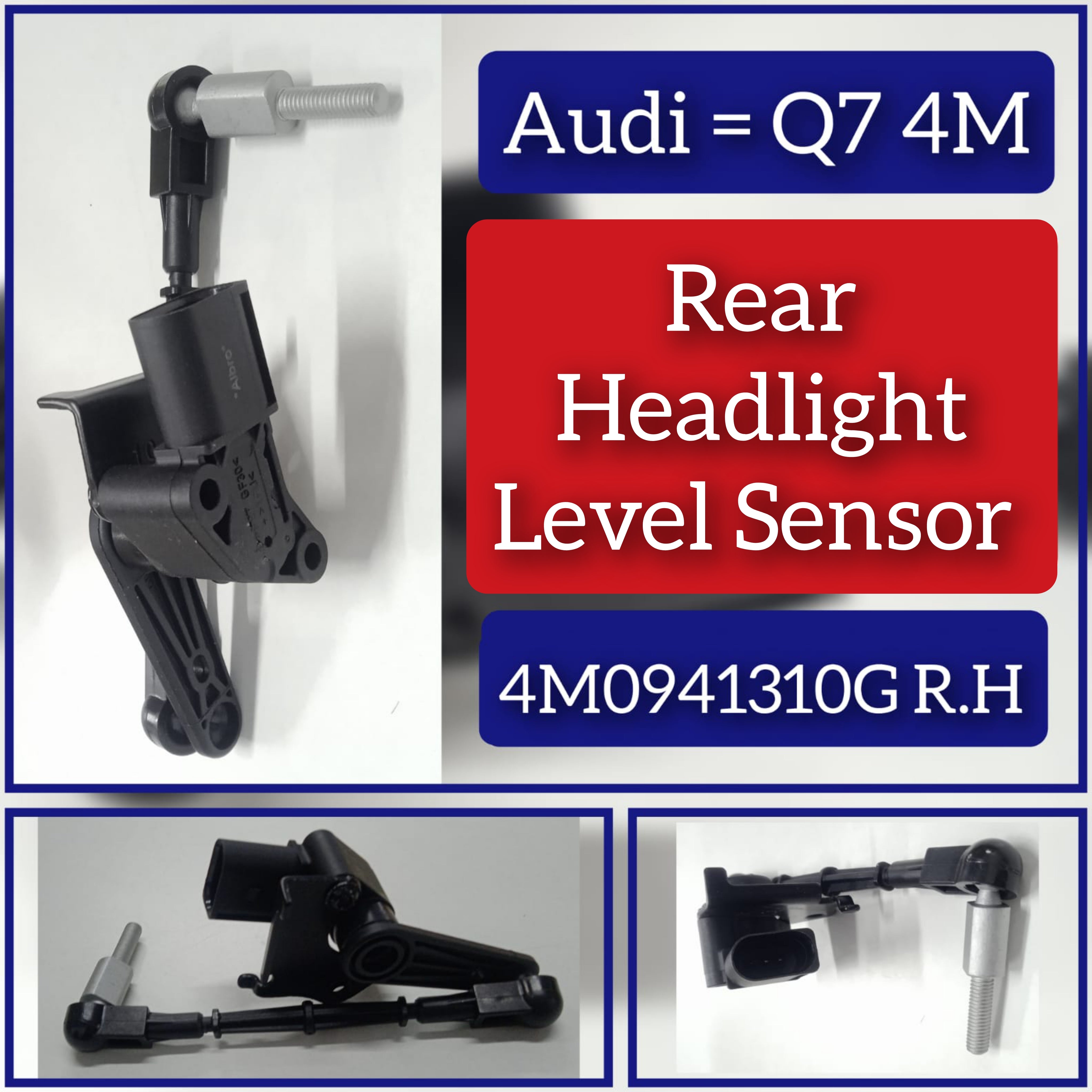Rear Right Headlight Level Sensor 4M0941310G  Compatible With AUDI Q7 4MB