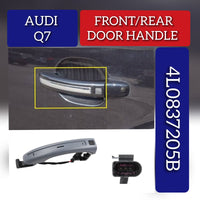 Front/Rear Exterior Door Handle 4L0837205B Compatible with 2007-2015 Audi Q7