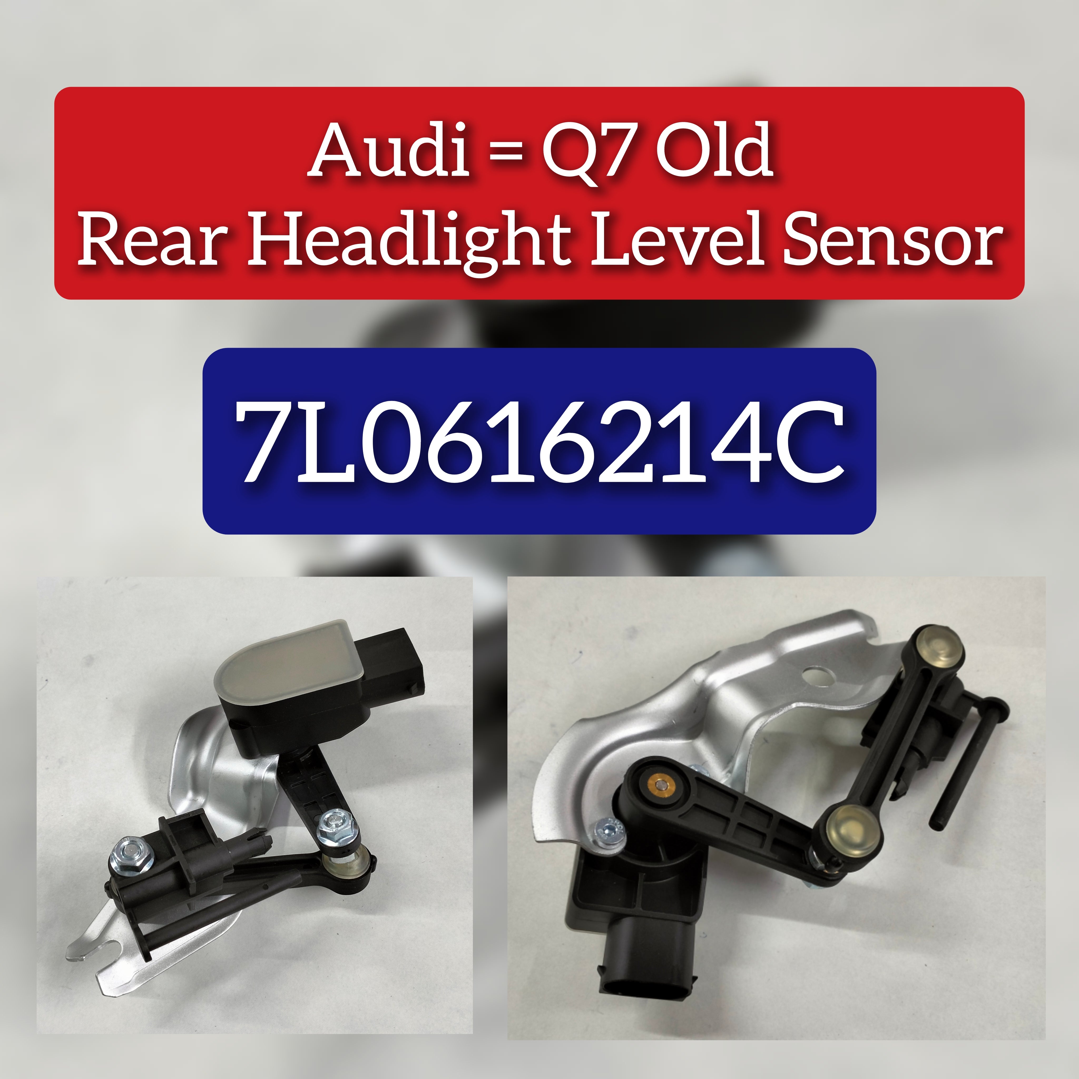 Rear Right Headlight Level Sensor 7L0616214C Compatible With Audi Q7
