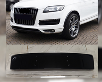 Glossy Black Licence Plate Grill 4L0807285D Compatible With Audi Q7 4L Old Model