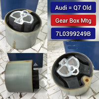 Rear Transmission Gearbox Mount 7L0399249B 7L6399225F 7L6399225Q Compatible With AUDI Q7 4LB
