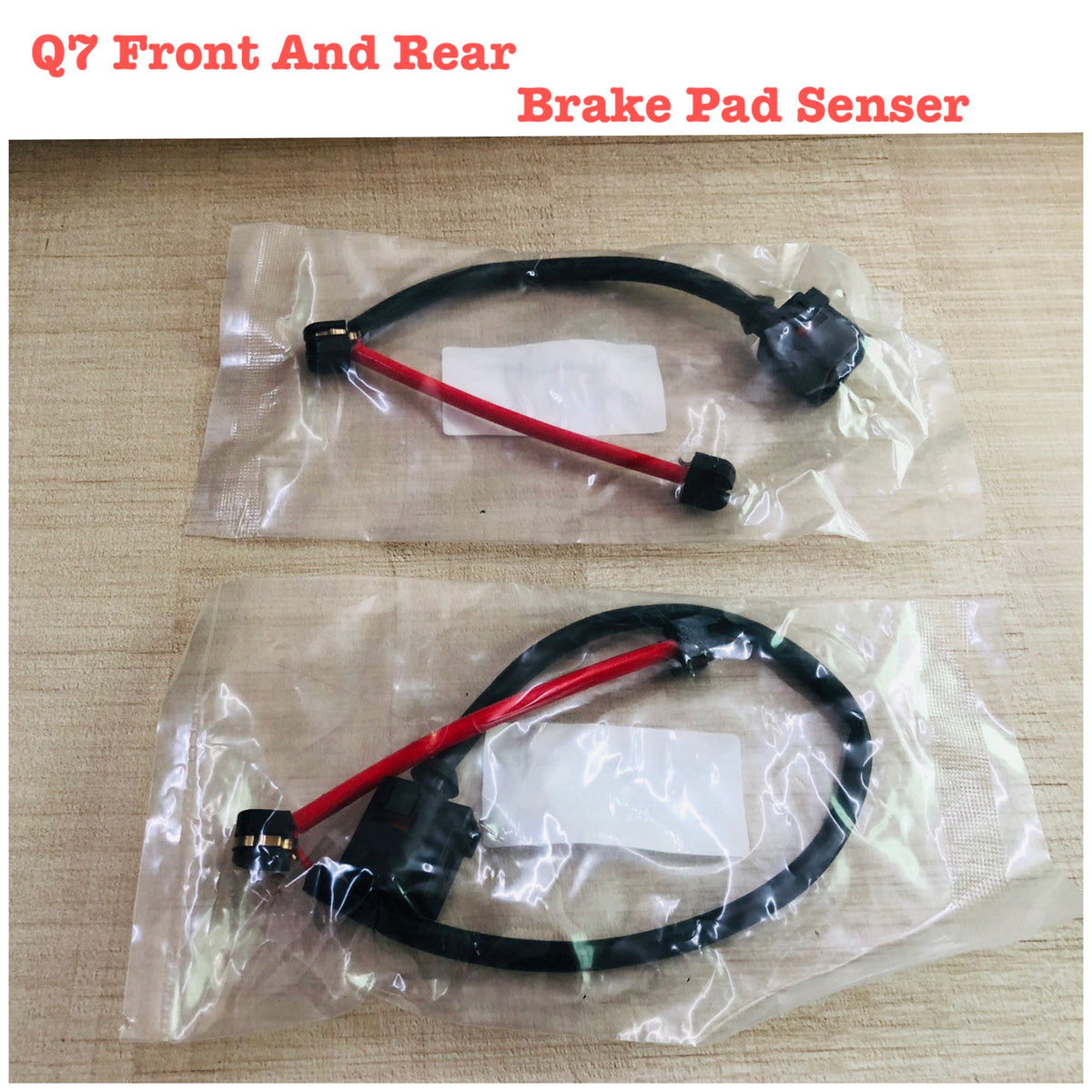 Rear Brake Pad Wear Sensor 7L0907637B 7L0907637C Compatible With AUDI Q7 4LB