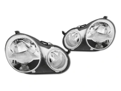 Head Light Set Left 6Q1941007AF & Right 6Q1941008AF Compatible With Volkswagen polo (2002)