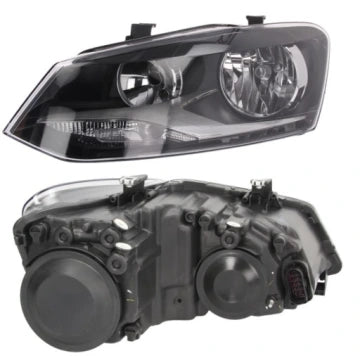 Head Light Set Left 6R1941007 & Right 6R1941008 Compatible With Volkswagen Polo (2009)