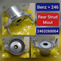 Rear Shock Strut Mounts 2463260064 Compatible With MERCEDES-BENZ A-CLASS (W176) & B-CLASS Sports Tourer (W246, W242) & GLA-CLASS (X156)