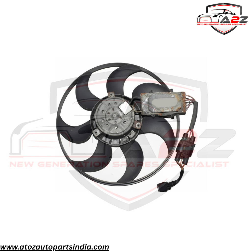 Engine Cooling Fan Motor Fan Assembly 4F0959455E Compatible With AUDI A6 C6 (4F2) | A6 / S6