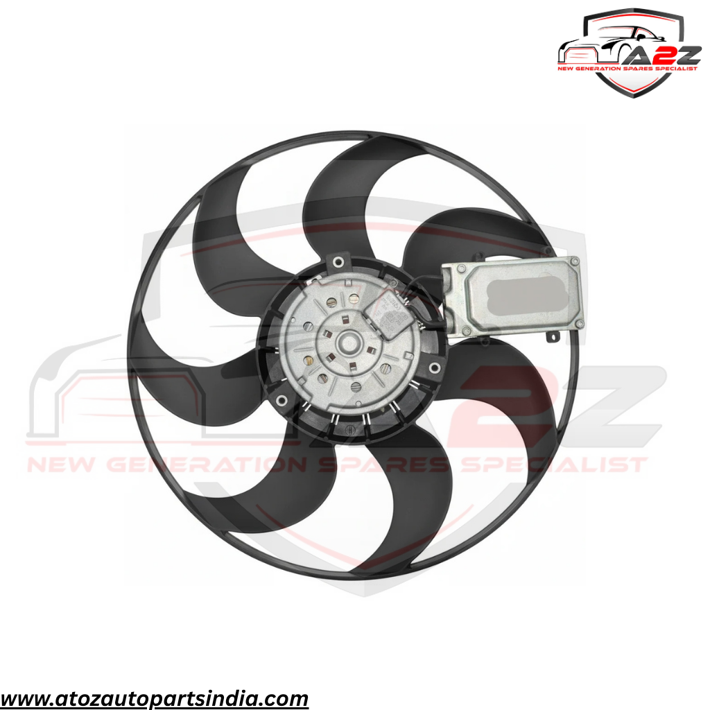 Engine Cooling Fan Motor Fan Assembly 4F0959455E Compatible With AUDI A6 C6 (4F2) | A6 / S6