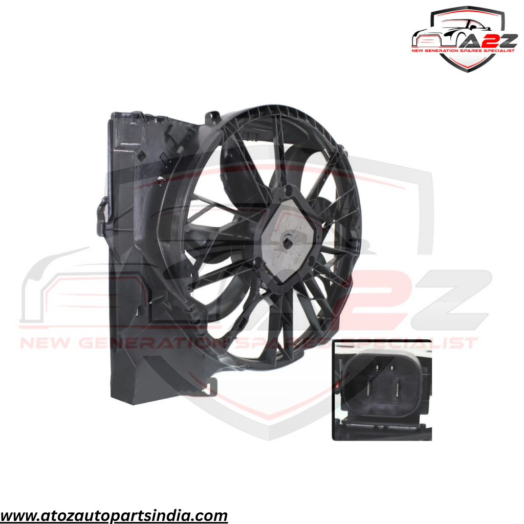 Engine Radiator Cooling Fan Assembly 17427562080 17427533274 Compatible With BMW 3 Series (E90) & 3 Convertible (E93) & X1 (E84)