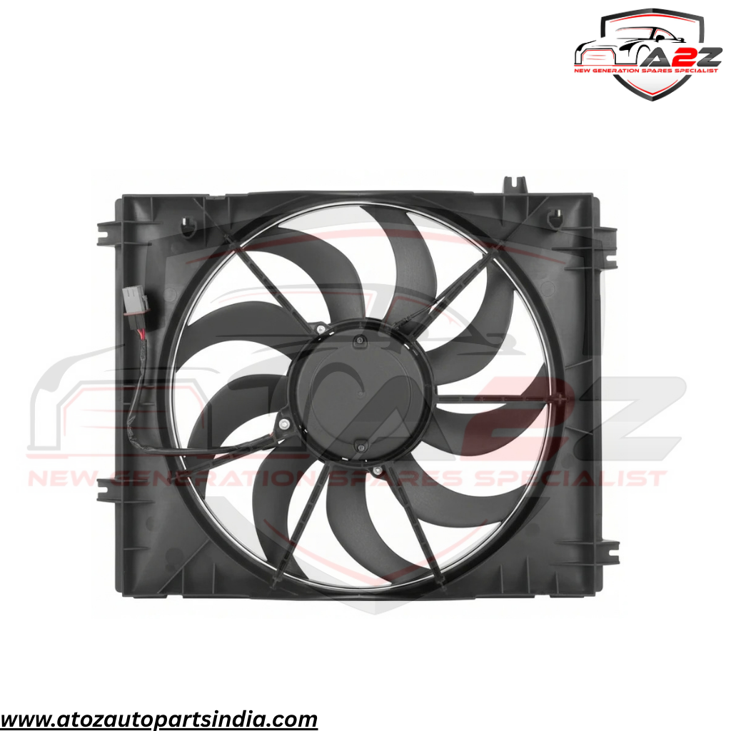 Engine Radiator Cooling Fan Assembly 2045000293 2049066802 Compatible With  MERCEDES-BENZ C-CLASS (W204) & CLA Coupe (C117) & CLS (C218) & E-CLASS (W212)