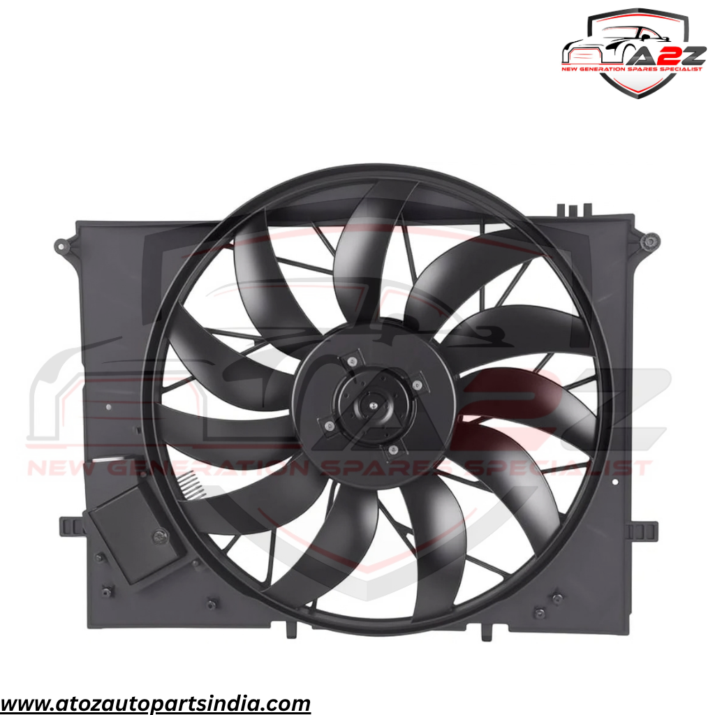 Electric Radiator Cooling Fan Assembly 2205000293 Compatible With Mercedes Benz W220 W850