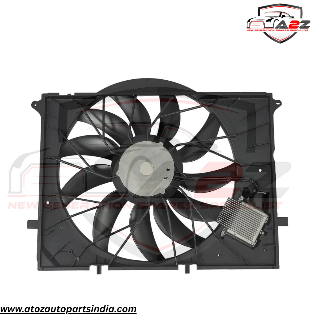 Electric Radiator Cooling Fan Assembly 2205000193 Compatible With Mercedes Benz W220 W650