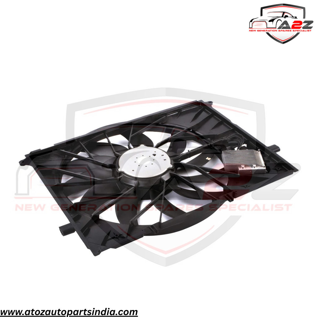 Electric Radiator Cooling Fan Assembly 2205000193 Compatible With Mercedes Benz W220 W650