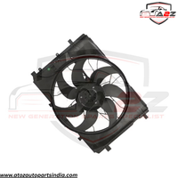 Radiator Cooling Fan Assembly 2045000393 Compatible With Mercedes Benz W204 W400