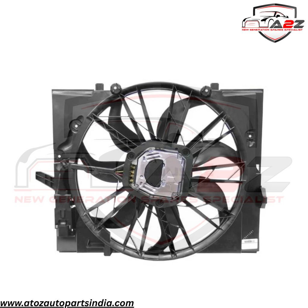 Engine Cooling Radiator Fan Assembly 17427524881 Compatible With BMW E65 E66