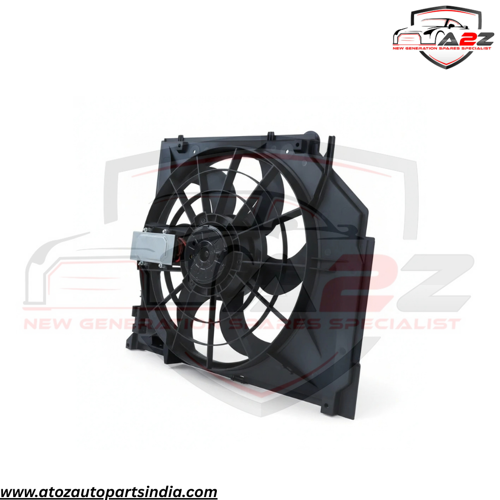 Radiator Cooling Fan Assembly 17117510617 Compatible With BMW E46 W320 W325 W390