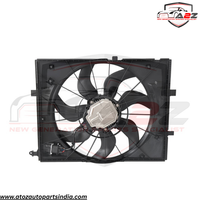 Electric Radiator Cooling Fan Assembly 0999065501 Compatible With Mercedes Benz W222 W600