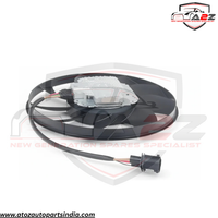 Radiator Fan 4H0959455AD 4H0959455M 4H0959455T Compatible With Audi A4 B8 (8K2) | A4 / S4 A5 (8T3) | A5 / S5 A5 Sportback (8TA) | A5 / S5 A6 C7 (4G2, 4GC) | A6 / S6 A7 Sportback (4GA, 4GF) | A7 / S7 Q5 (8RB)