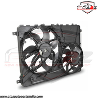 Radiator Fan Assembly LR044833 LR100366 Compatible With Land Rover Discovery Sport  (L550) & Land Rover Range Rover Evoque  (L538)