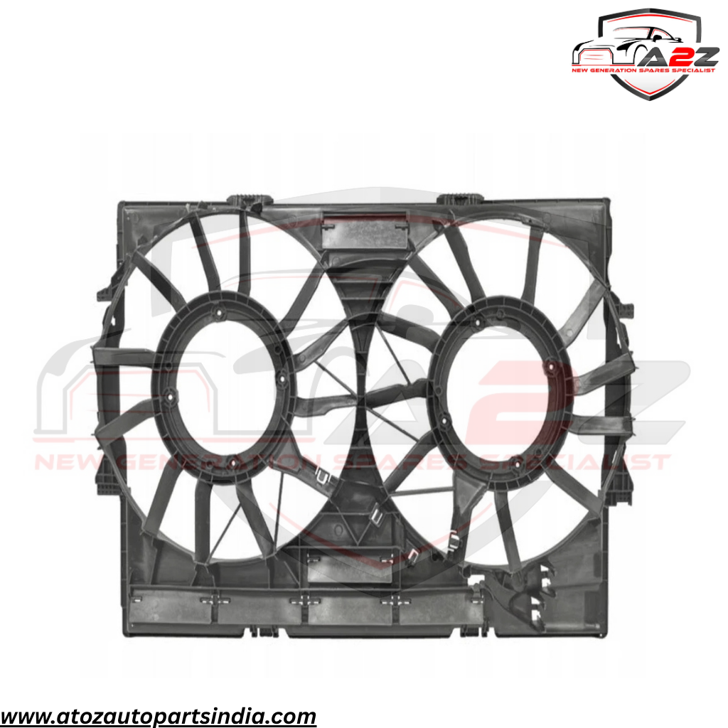 Engine Radiator Cooling Fan Assembly 4H0121207C Compatible With AUDI A8 4H
