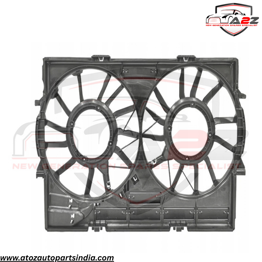 Engine Radiator Cooling Fan Assembly 4H0121207C Compatible With AUDI A8 4H