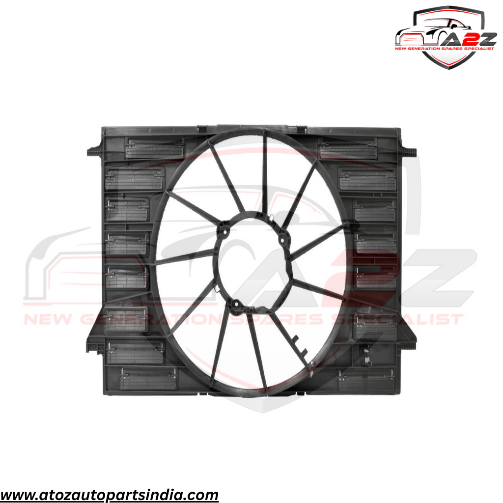 Engine Radiator Cooling Fan Assembly 8W0121207B Compatible With AUDI A4 B9 (8W2, 8WC) | A4 / S4 A5 Convertible (F57, F5E) | A5 / S5