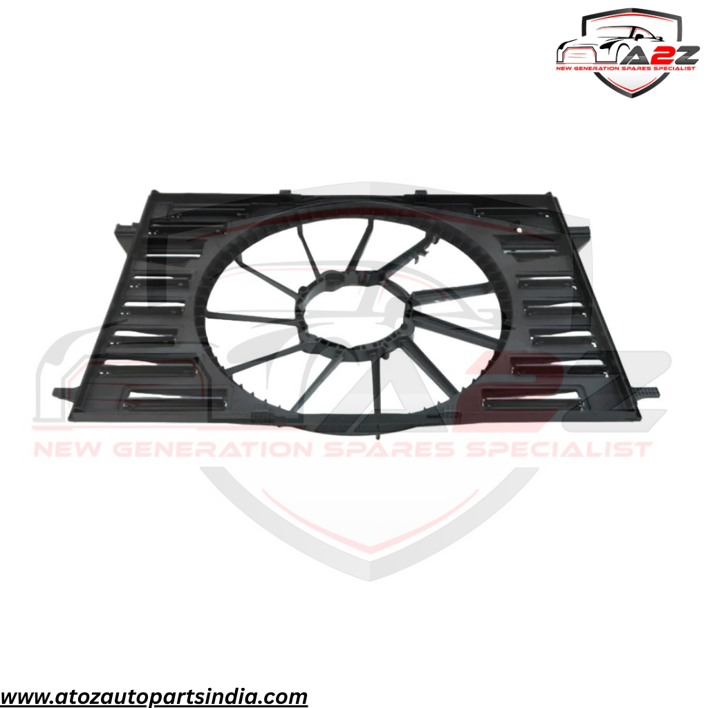 Engine Radiator Cooling Fan Assembly 8W0121207B Compatible With AUDI A4 B9 (8W2, 8WC) | A4 / S4 A5 Convertible (F57, F5E) | A5 / S5