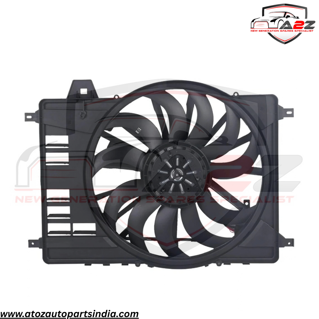 Engine Radiator Cooling Fan Assembly LR099669 Compatible With LAND ROVER DISCOVERY SPORT (L550) RANGE ROVER EVOQUE (L538)