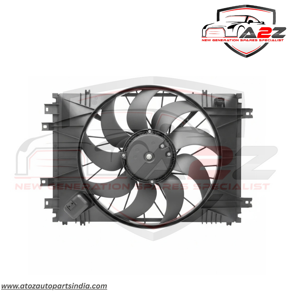 Engine Radiator Cooling Fan Assembly 2035001693 Compatible With MERCEDES-BENZ C-CLASS (W203) & CLK (C209)