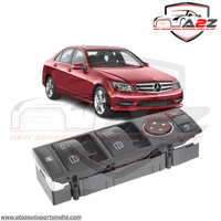 3 Pin Window Black Switch  Compatible with 204/212/207 2128208210 2048700151  2049055302  A2128208210 Mercedes-Benz E-CLASS W212 Tag-SW-06