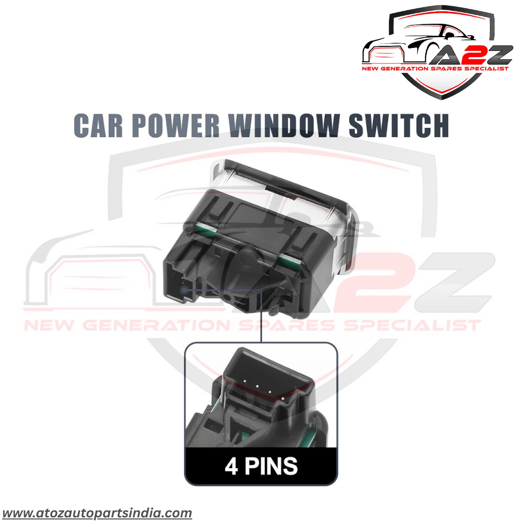 4-Pin Window Switch For Models 204/212/207/197 2049058202 2049058102 2048700451 A2049058202  A2049058102 Compatible With MERCEDES Benz C-CLASS W204 & E-CLASS W212 Tag-SW-36
