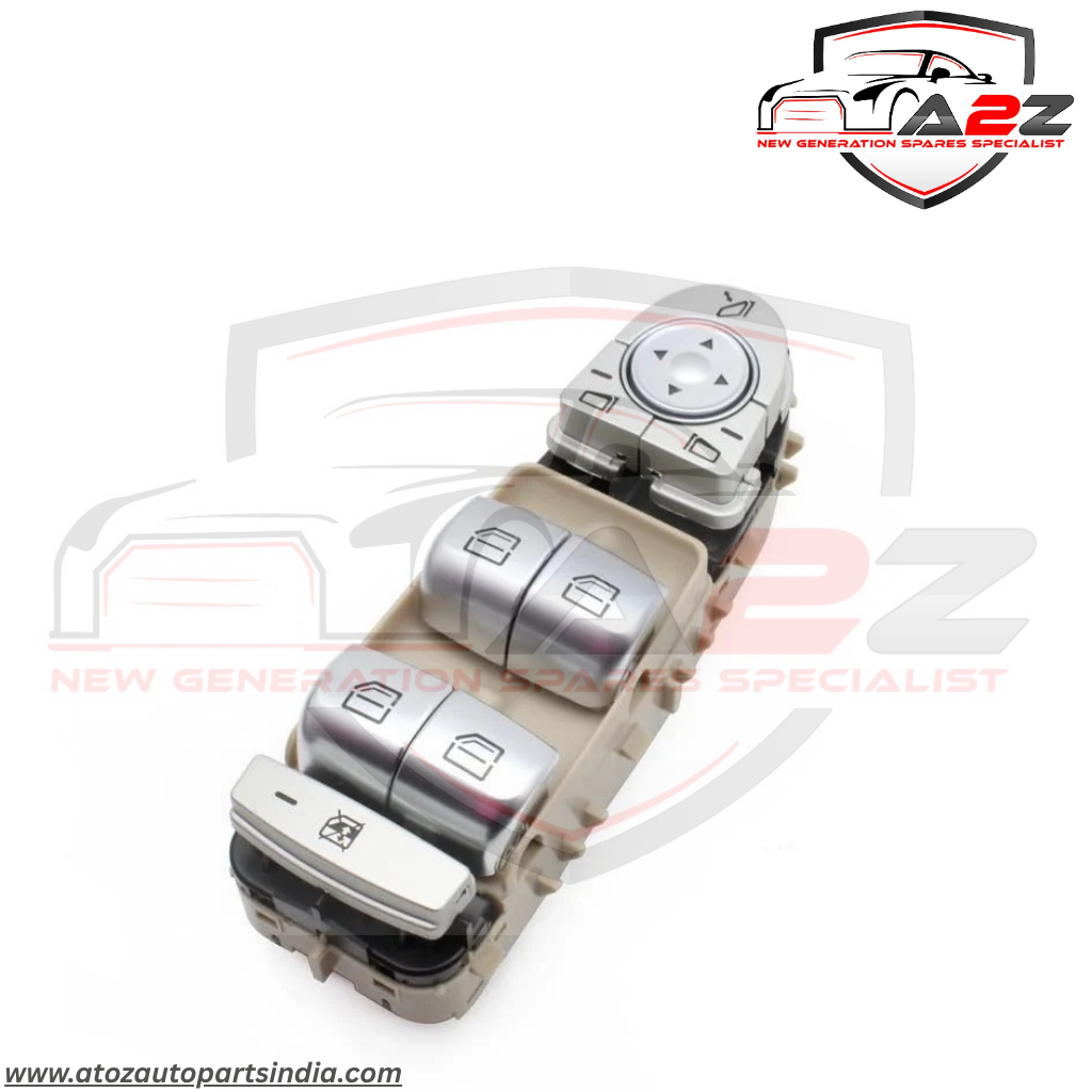 Window Switch Main Compatible With Mercedes C Class Window Switch Main C Class W205 2016 Glc W253 2016 E Class W213 2018 Beige Tag No.43