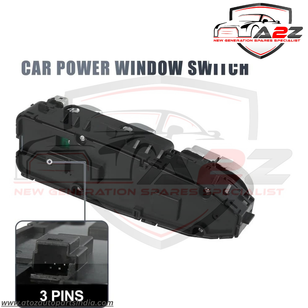 Window Switch Main Compatible With Mercedes C Class Window Switch Main C Class W205 2016 Glc W253 2016 E Class W213 2018 Beige Tag No.43