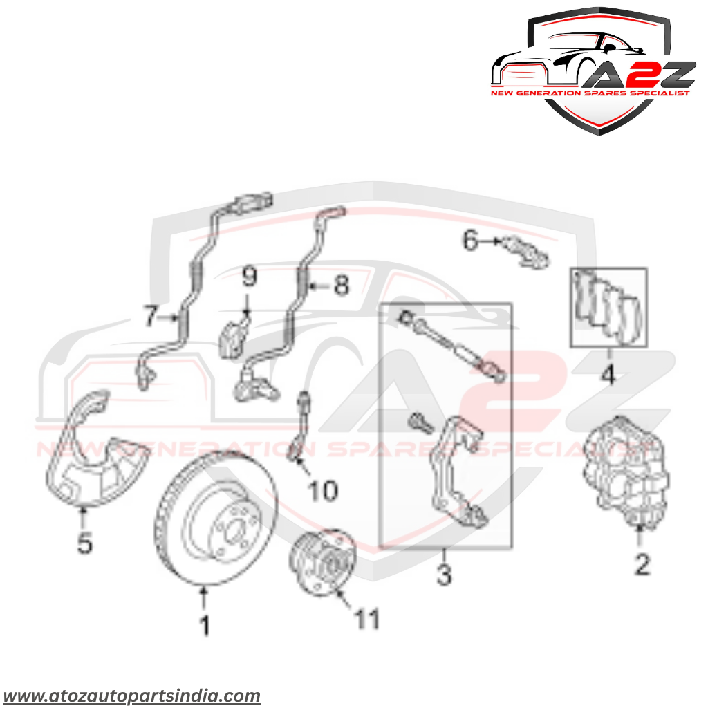 Brake Pad Wear Sensor 2205401517 2205401517 A1645401017 A2205401517 Compatible With MERCEDES-BENZ C-CLASS W204 & GL-CLASS X164 & GL-CLASS X166 & GLE W166 & GLS X166 & S-CLASS W221