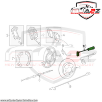 Brake Pad Wear Sensor 2115401717 2205400617 2205400717 A2115401717 A2205400617 A2205400717 Compatible With MERCEDES-BENZ C-CLASS W205 & GL-CLASS X166 & E-CLASS W211 & S-CLASS W221 W222 W204 W212 W166