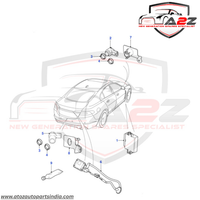 Parking Distance Control Sensors C2Z22810 Compatible With JAGUAR XE & (X760) & XF I (X250)