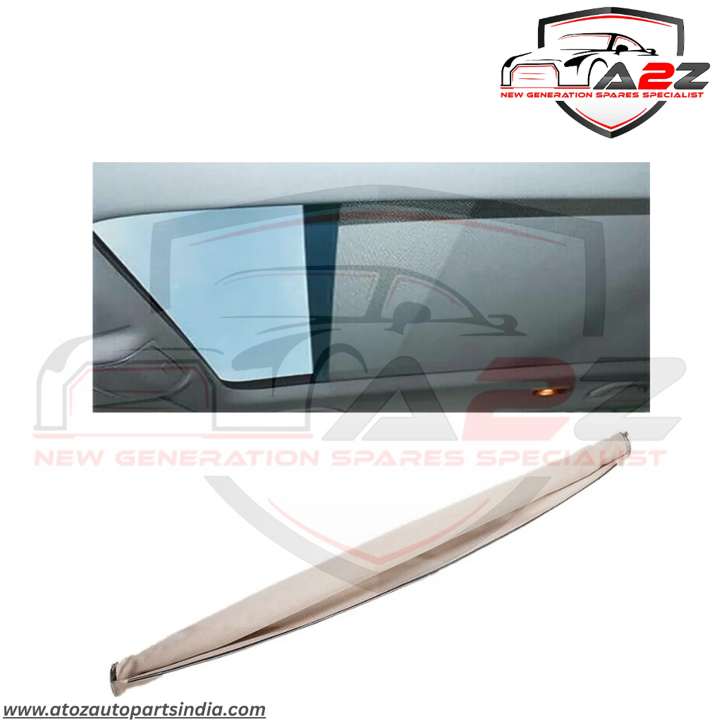 Grey & Black & Beige Sunroof Sunshade Curtain Cover Assembly Compatible With VW Tiguan & Skoda Kodiaq