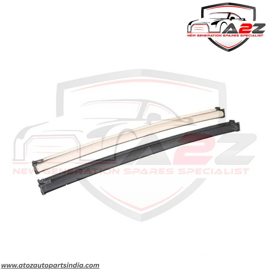 Front Black & Beige Sunroof Sunshade Curtain Cover Assembly Compatible With Mercedes Benz C-CLASS W205