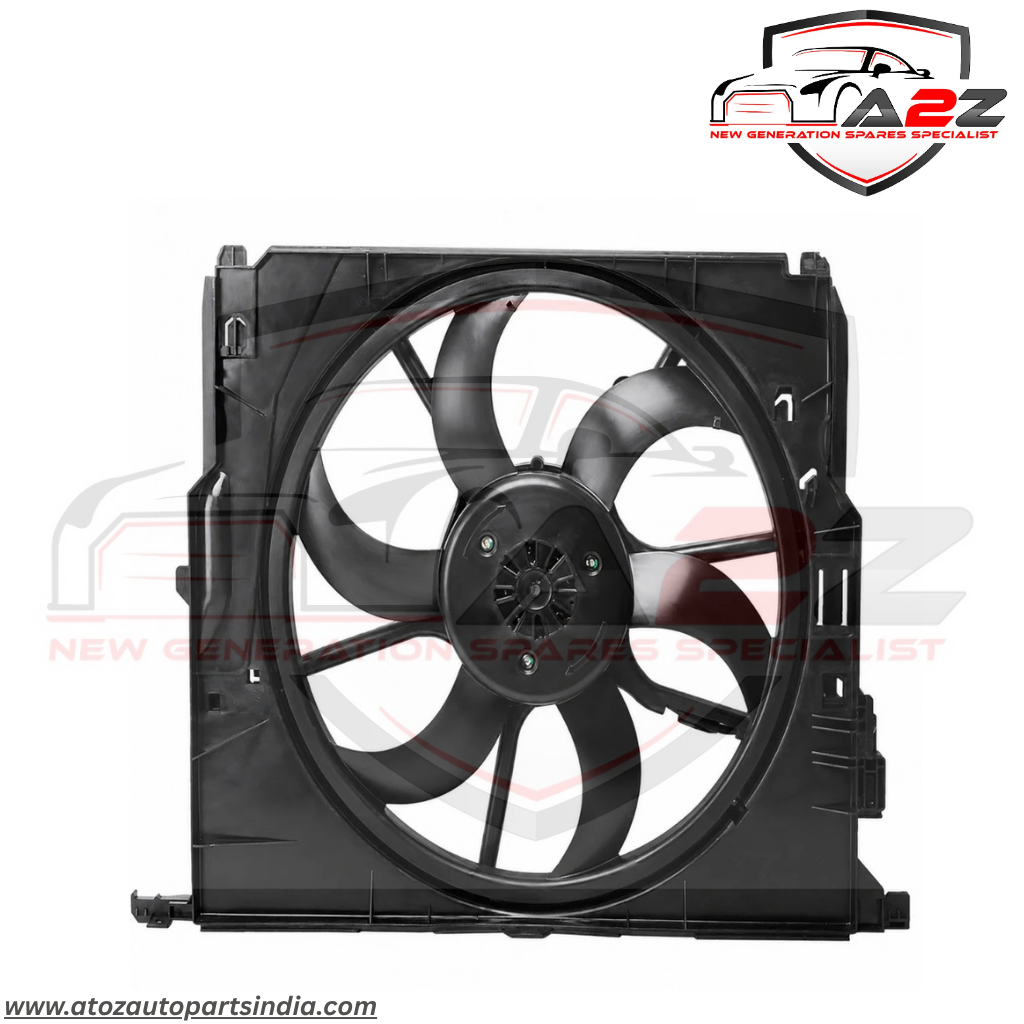 Engine Radiator Cooling Fan Assembly 17428509740 17417589031 17427804620 Compatible With BMW 5 Series (F10) & 6 Convertible (F12)