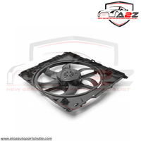Engine Radiator Cooling Fan Assembly 17428509740 17417589031 17427804620 Compatible With BMW 5 Series (F10) & 6 Convertible (F12)