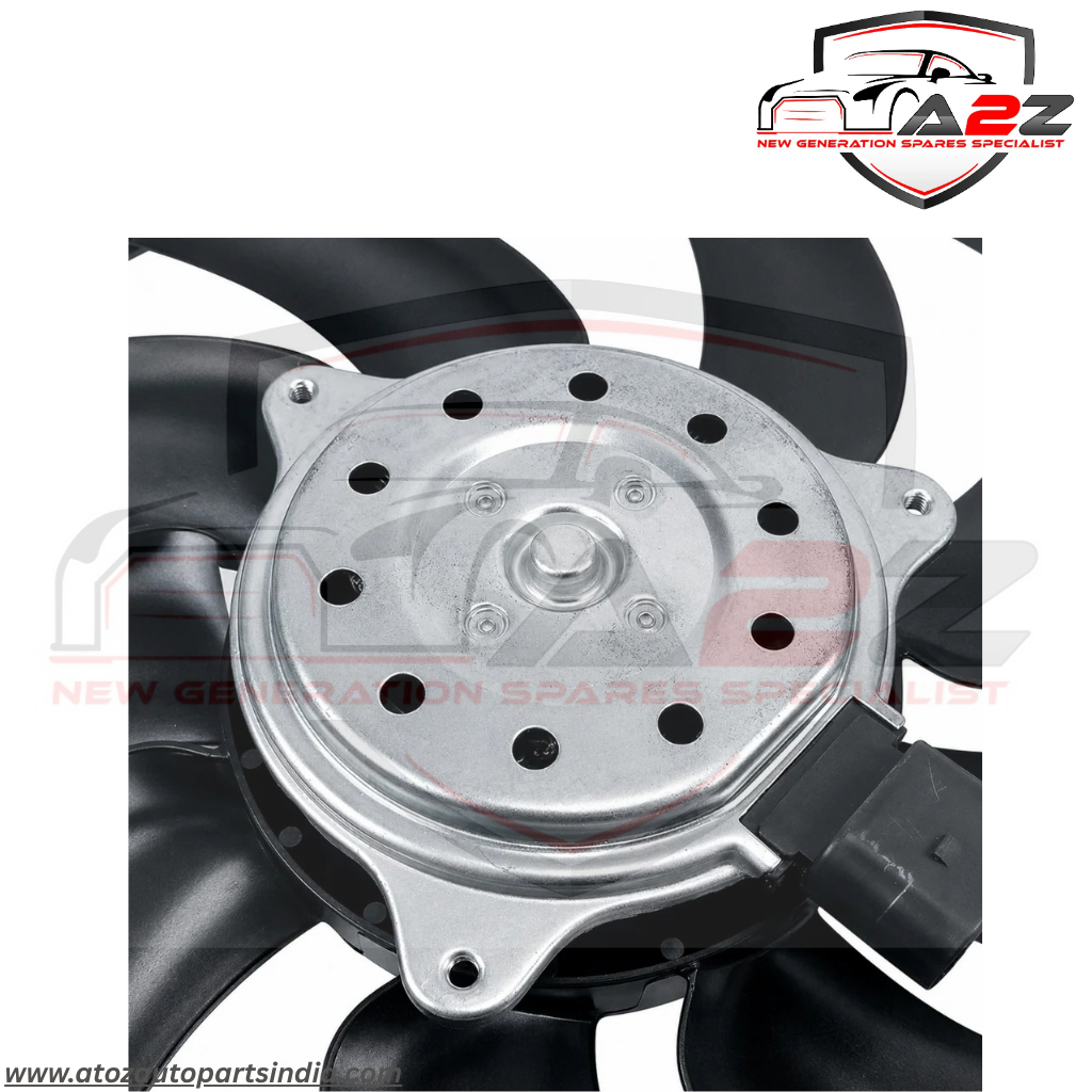 Engine Cooling Fan Motor Fan Assembly (Small) 8K0959455M  8K0959455F Compatible with AUDI A4 B8 (8K2) | A4 / S4 & A6 C7 (4G2, 4GC) | A6 / S6 & A7 Sportback (4GA, 4GF) | A7 / S7 & Q3 & Q5 (8RB)