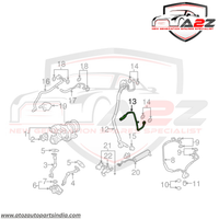 Coolant Hose Pipe 11537577013 Compatible With BMW X5 (E70) (F15) Tag No.913