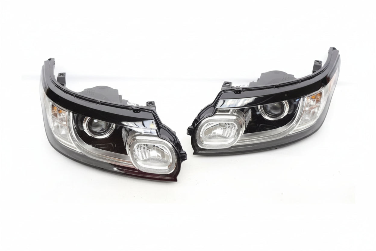 Head Lamp 8 Pins Right LR057267 & Left LR057278 Compatible With LAND ROVER SPORT 2014-2017