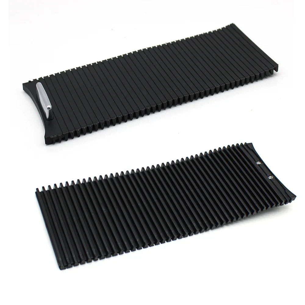 Water Cup Holder Roller Blind Cover, Center Console Armrest Cup Holder Slide Roller Cover Shutters Trim 5KD86253182V Compatible With Volkswagen jetta A5 Golf 5