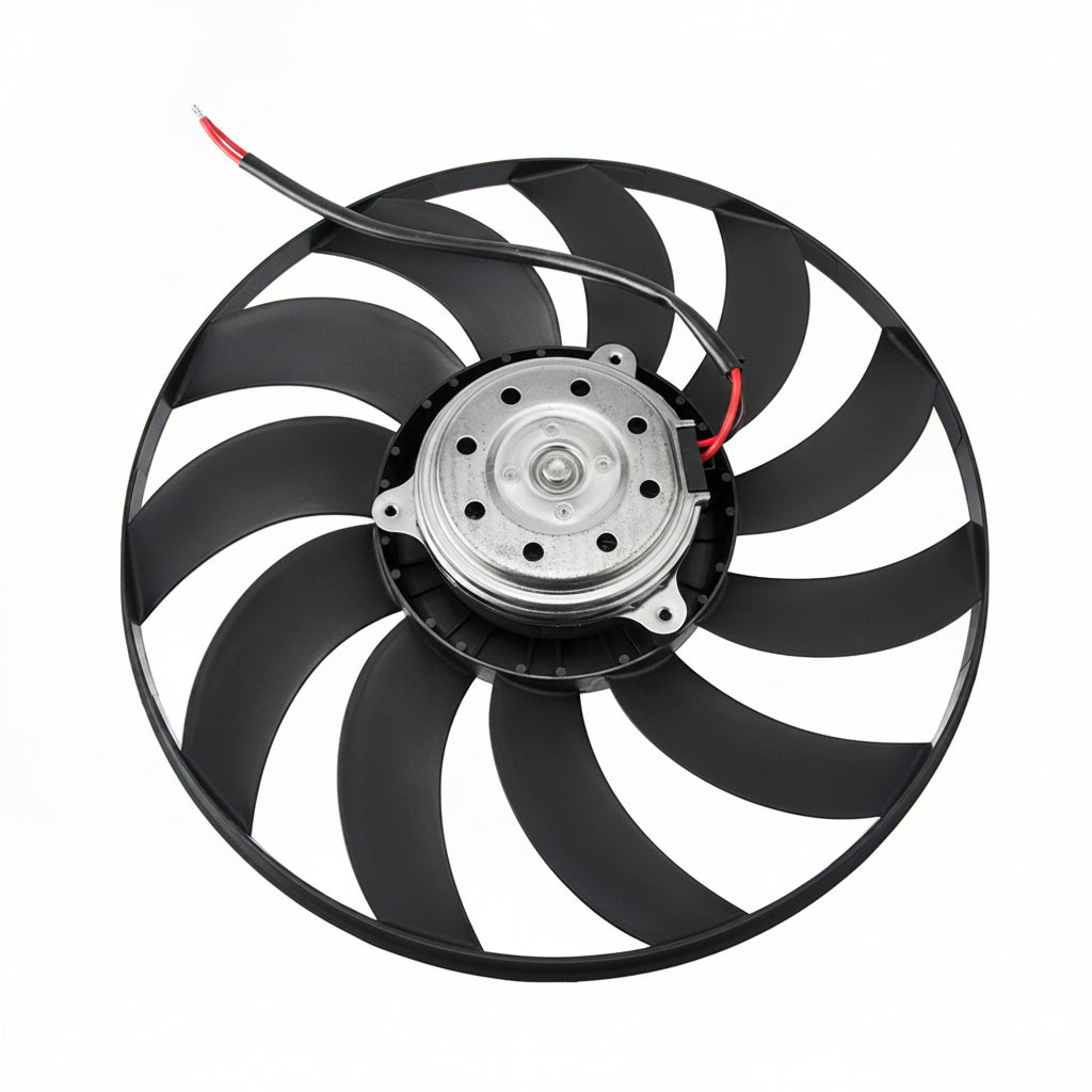 Engine Cooling Fan Motor Fan Assembly (Big) 4F0959455 Compatible With AUDI A6 C6 (4F2) | A6 / S6