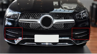 Fog Lamp Cover Lower Chrome Set Left 1678858203 & Right 1678858403 Compatible With Mercedes Benz W167 GLE (2019-24) Tag No.364
