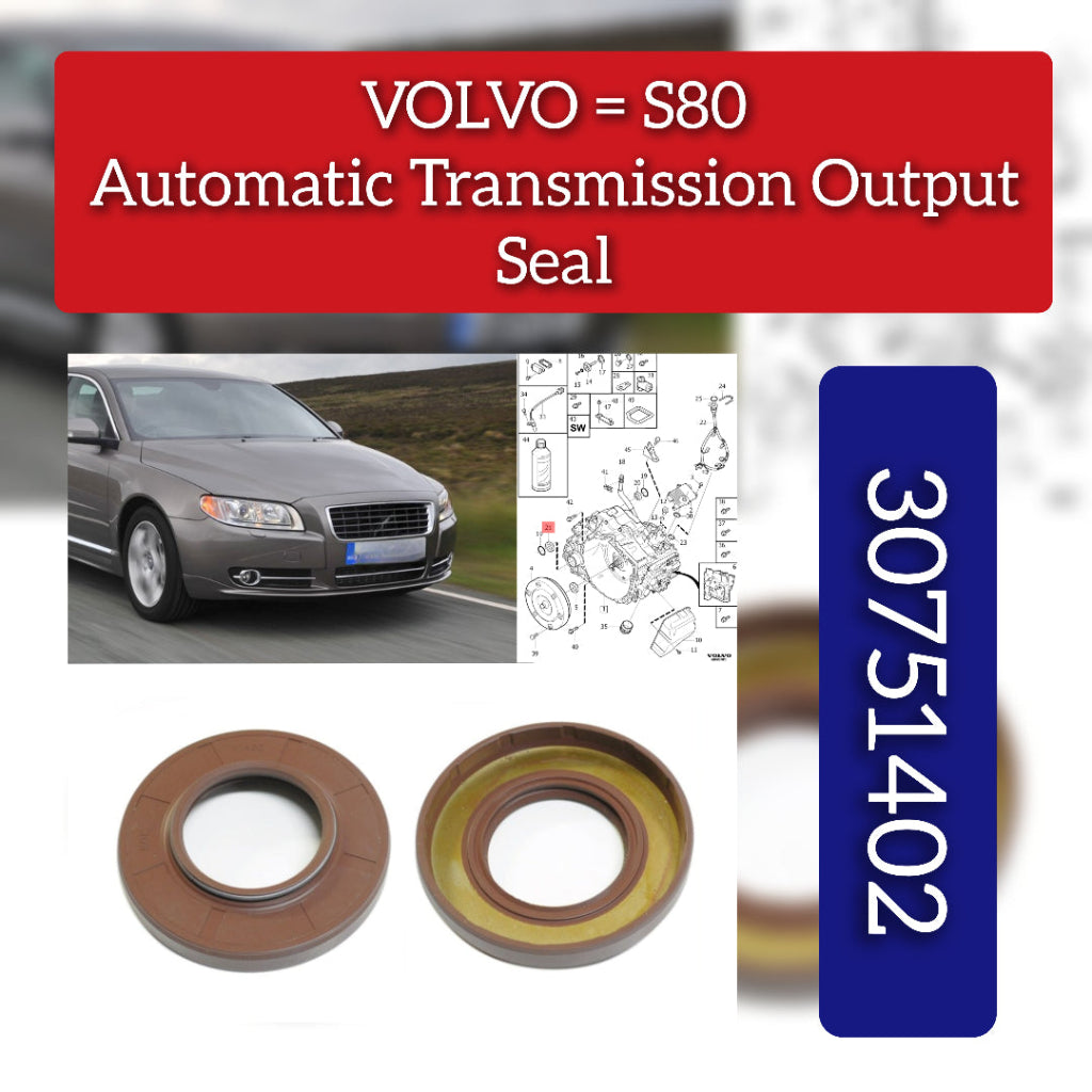 Transmission Oil Pan 30751402 Compatible With VOLVO S60 II (134) & S80 II (124)
